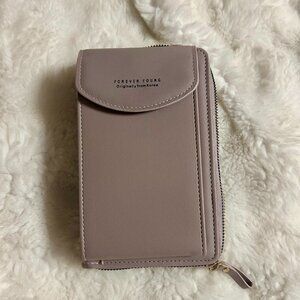 Forever Young Crossbody Cellphone Wallet Purse